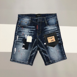 Quần ngố bò Dsquared2 phối túi cực đẹp 2021 - Quần short jean - Quần sóc bò