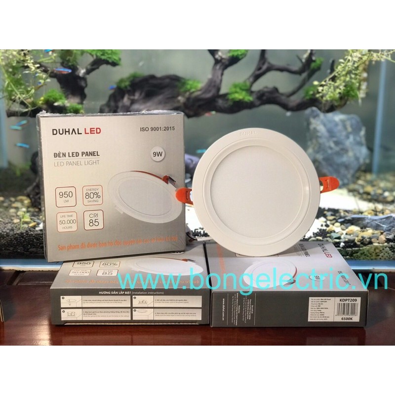 Đèn Led âm trần Duhal, downlight - 6w-9w-12w - TĂNG PHÔ LIỀN THÂN (S/KDPTxxx) chính hãng