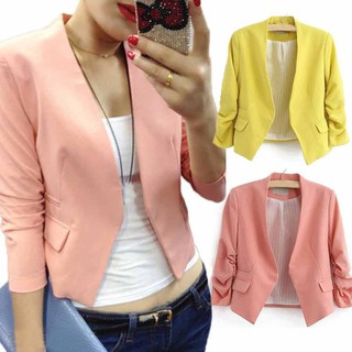 Áo Khoác Blazer Dáng Rộng Cho Nữ