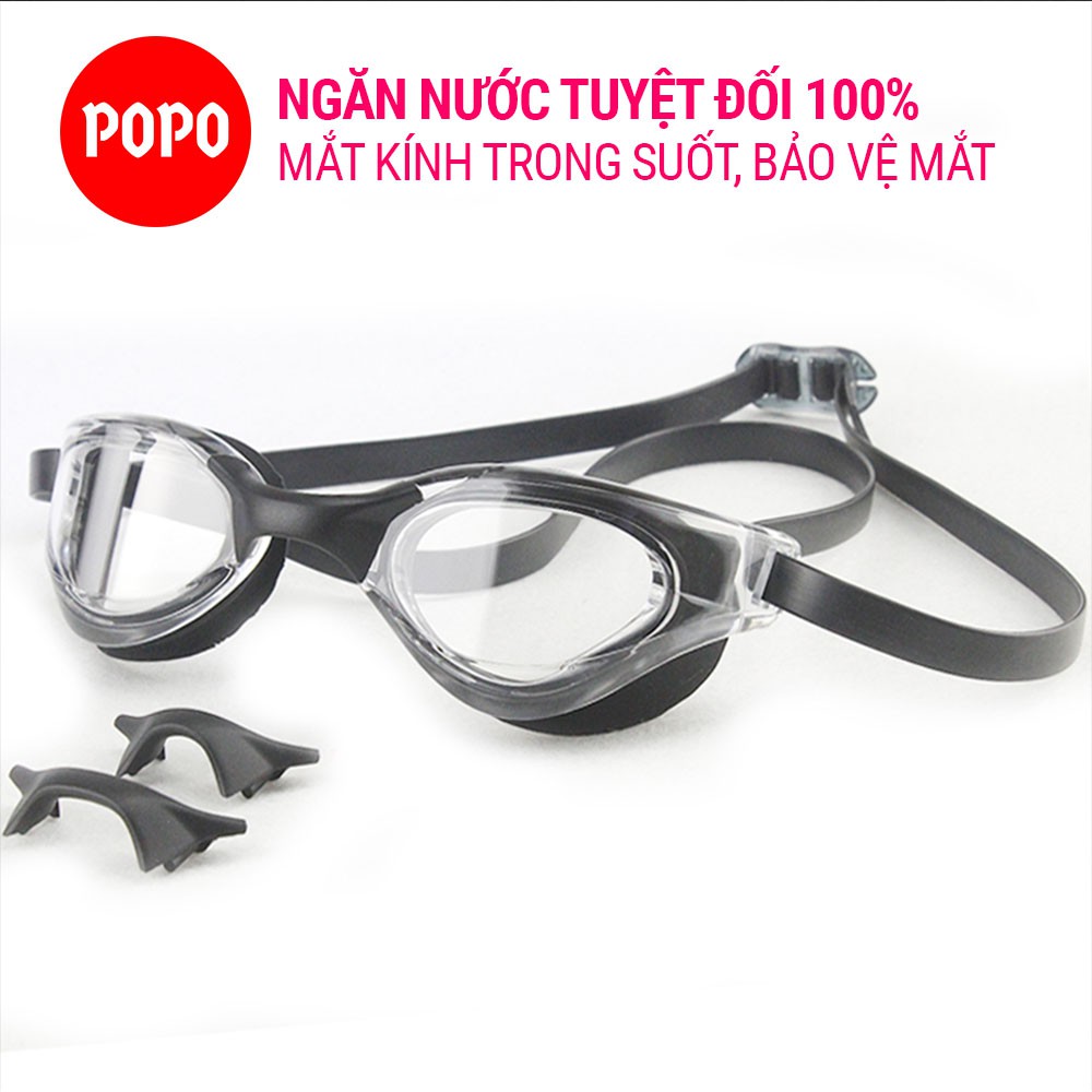 Kính bơi người lớn mắt trong cho nam nữ thi đấu chuyên nghiệp SY730 POPO trong bộ sưu tập 2021