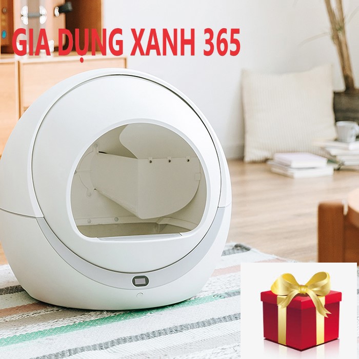 Nhà vệ sinh tự động cho mèo Petree, lồng vệ sinh cho mèo cao cấp phiên bản mới loại tốt khay vệ sinh giá tốt