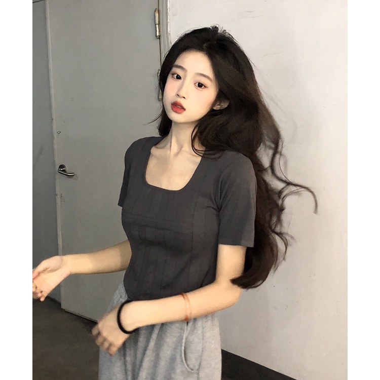 Áo polo COZOKC ngắn tay ôm dáng thời trang Hàn Quốc trẻ trung