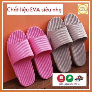 Dép lê chống trơn trượt, chống thấm nước đi trong nhà tắm. Dép đi trong nhà, văn phòng nam nữ siêu nhẹ D01