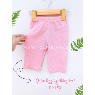 ‼️ VIDEO THẬT‼️  Quần LEGGING bé gái mùa hè siêu mát