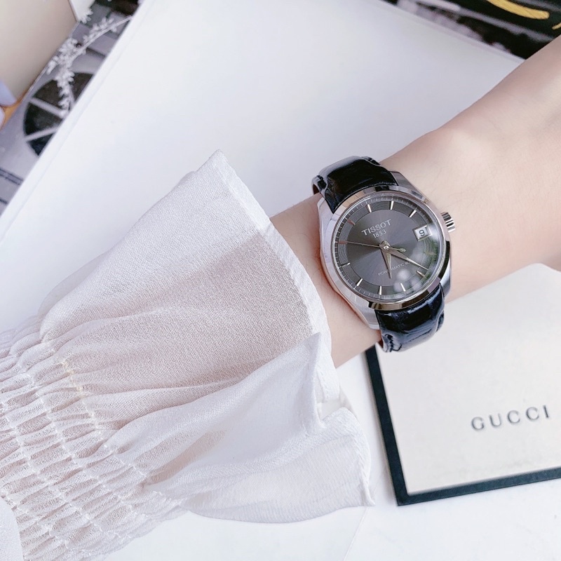 ĐỒNG HỒ NỮ CHÍNH HÃNG Tissot T035.207.16.061.00 Couturier Lady Powermatic 80