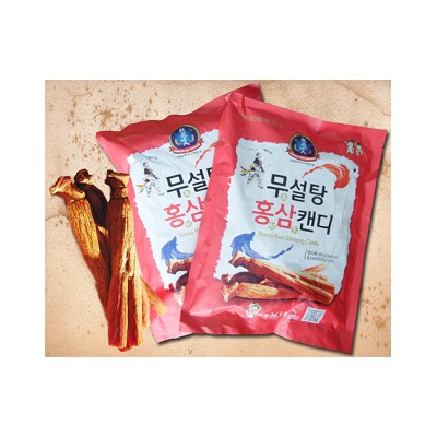 Kẹo hồng sâm Hàn Quốc không đường 365 Sugar Free Korea Red Gisneng Candy 500g NPP Chính Hãng - Shop1988