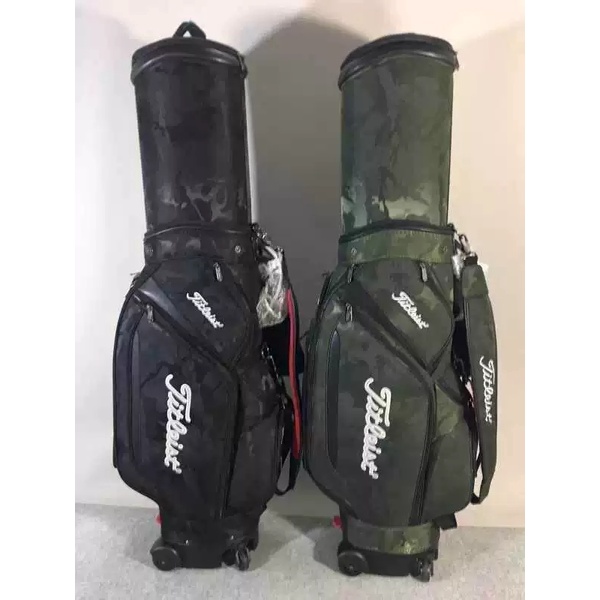 Túi đựng gậy golf có bánh xe Titleist vải bố chống nước khóa số bảo mật cao cấp shop GOLF PRO TM050