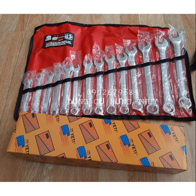 Bộ cờ lê vòng miệng 14 cây YETI