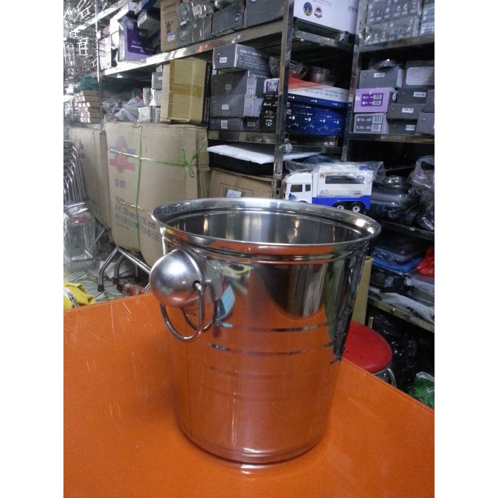 Xô đựng đá inox