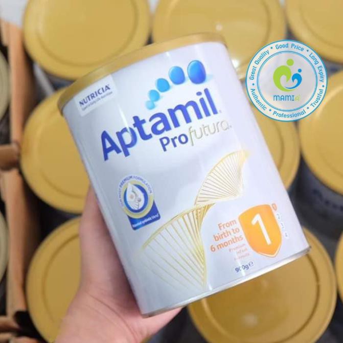 Sữa Aptamil Úc số 1, 2, 3 cho bé 900g