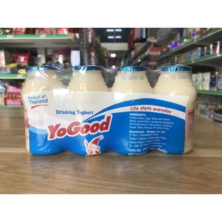 Sữa Chua Uống Men Vi Sống YoGood Thái Lan 4 chai x 85ml