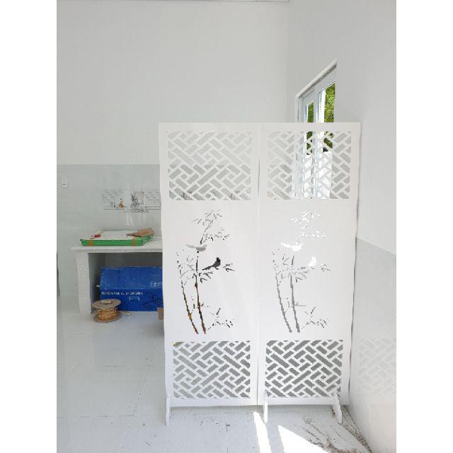 [ SALE SẮM TẾT 2021] Bình Phong Trúc Phong Thủy( giá báo trên 1 cánh kèm chân)- IG481 | BigBuy360 - bigbuy360.vn