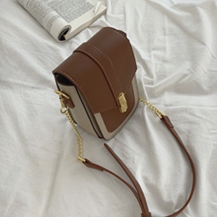 Túi vuông đeo chéo mini túi tote vintage da công sở hàn quốc La.orie - La008