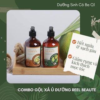 Combo Gội Xả Thảo Dược Bồ Kết - Hết ngứa, sạch gàu, giảm rụng tóc