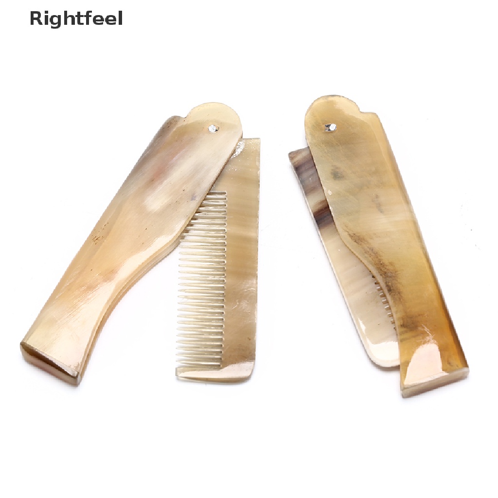 Lược Gấp Dạng Sừng Ox Bỏ Túi Cho Mọi Loại Râu Tóc