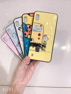 Ốp lưng sam sung A10 Vân đá kim cương 3D
