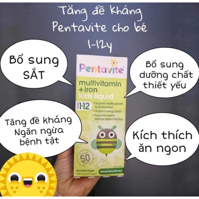 bổ sung vitamin và sắt