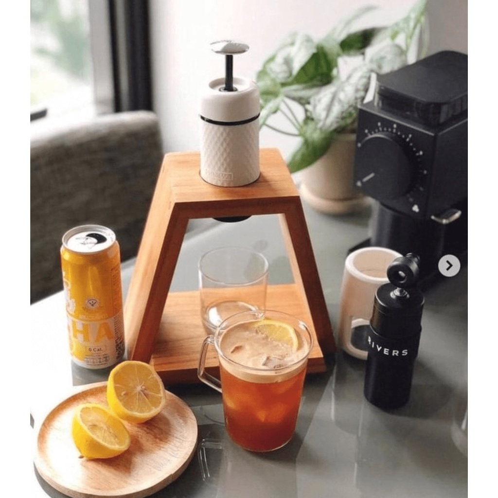 Máy pha cà phê cầm tay Staresso Basic bản nâng cấp 2022, máy pha cafe Staresso nhỏ gọn dành cho dân văn phòng và du lịch