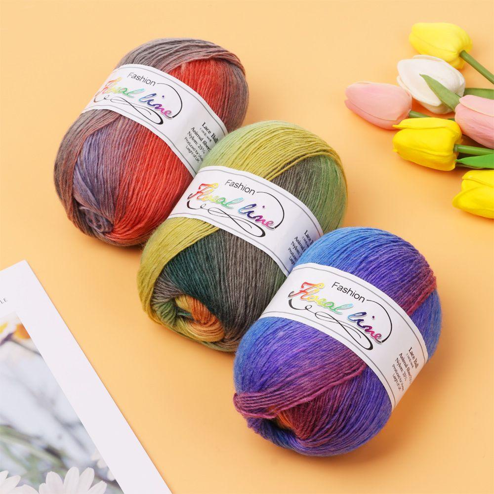 Cuộn Len Đan Sợi Màu Gradient Sáng Tạo