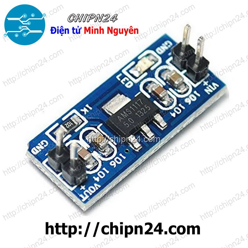 [1 CÁI] Mạch Nguồn 5V Mini AMS1117