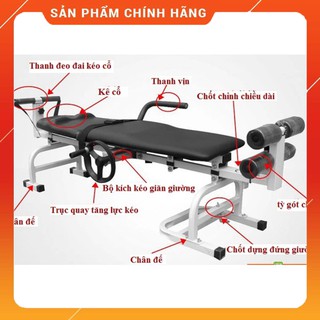 GIƯỜNG KÉO GIÃN CỘT SỐNG CỔ THẮT LƯNG TOÀN THÂN