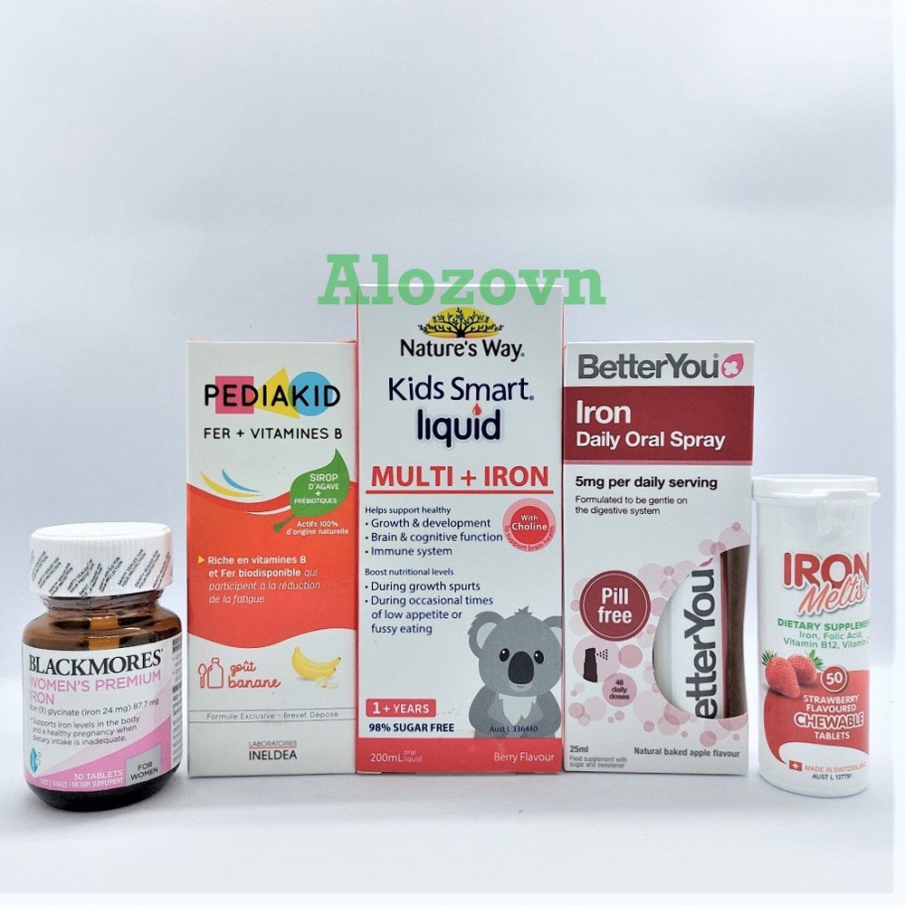 Sắt dạng xịt Better You Iron Daily Oral Spray cho bé từ 1 tuổi