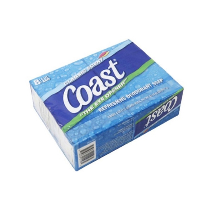 Lốc 8 Xà Phòng Coast Mỹ Chính Hãng