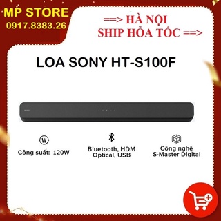 Loa thanh soundbar sony ht-s100f 2.0ch, công suất 120w || hàng chính hãng bảo hành toàn quốc