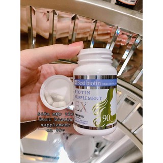 Viên mọc tóc BEST BIOTIN SUPPLEMENT EX 90v