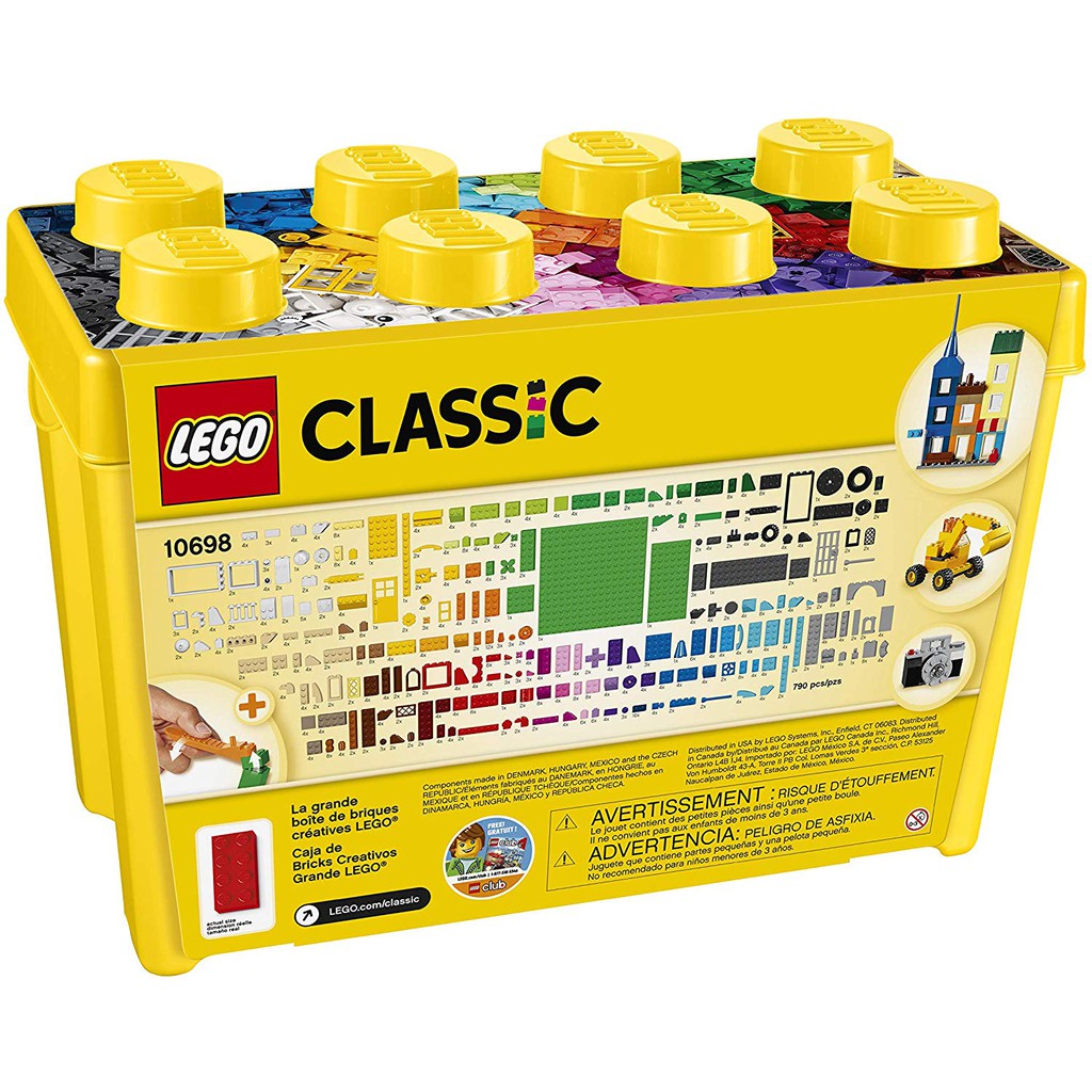 Lego Classic 10698 thùng gạch sáng tạo ( Đồ chơi xếp hình - Do choi xep hinh )
