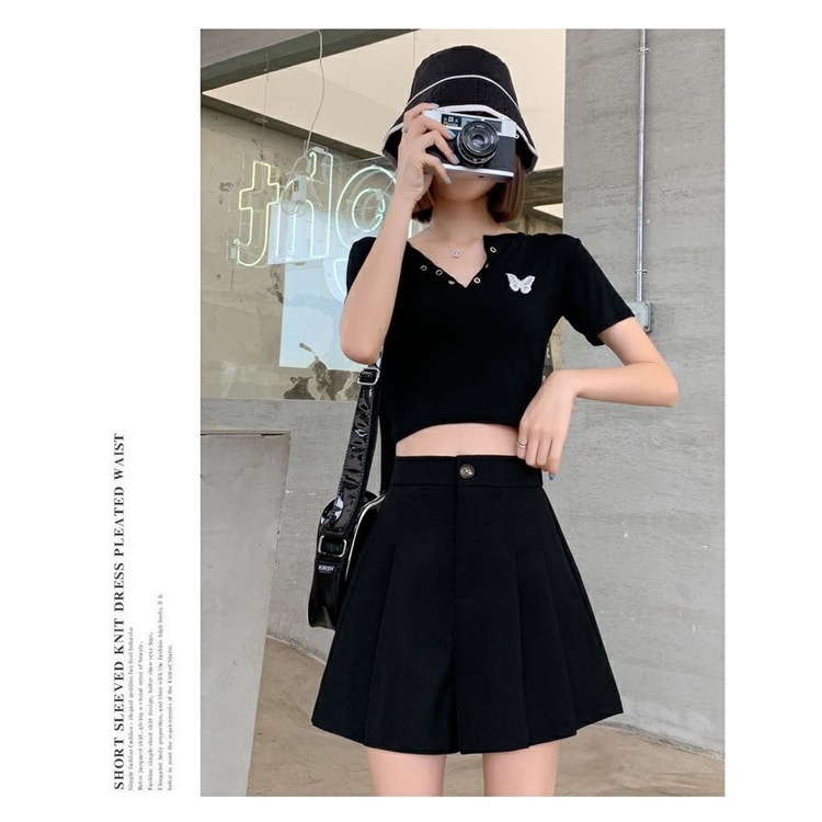 Quần Short Nữ Ly Phồng, Giả Váy, Chun Sau lưng, Vải Tuyết Mưa, Có bigsize 90KG, Thoái Mái, Tiện dụng, thời trang