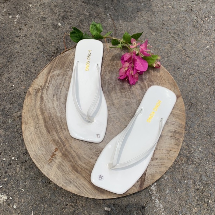 Dép nữ xỏ ngón thời trang-dép kẹp nữ mũi vuông