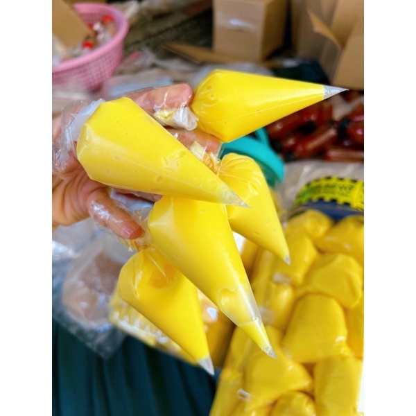 TÚI NHỎ 5Ogr - Bơ hột gà thơm béo mặn mà ăn chung với bánh tráng