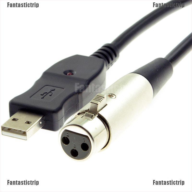 Cáp Chuyển Đổi Xlr Sang USB 10F Chuyên Dụng