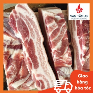 Ba Rọi Heo Nhập Khẩu rút Sườn 1KG (Giao hỏa tốc HCM 1h)