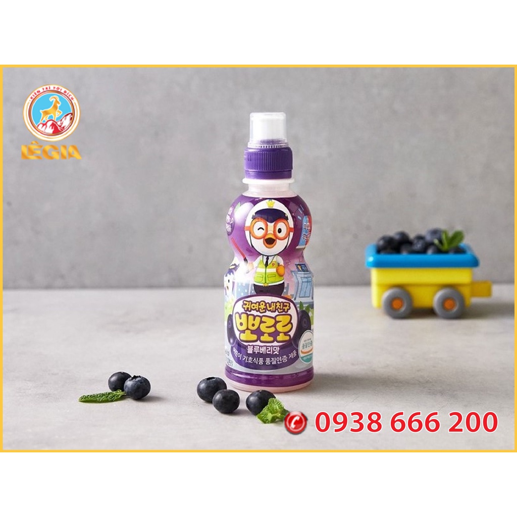 NƯỚC TRÁI CÂY PORORO VỊ VIỆT QUẤT 235ML