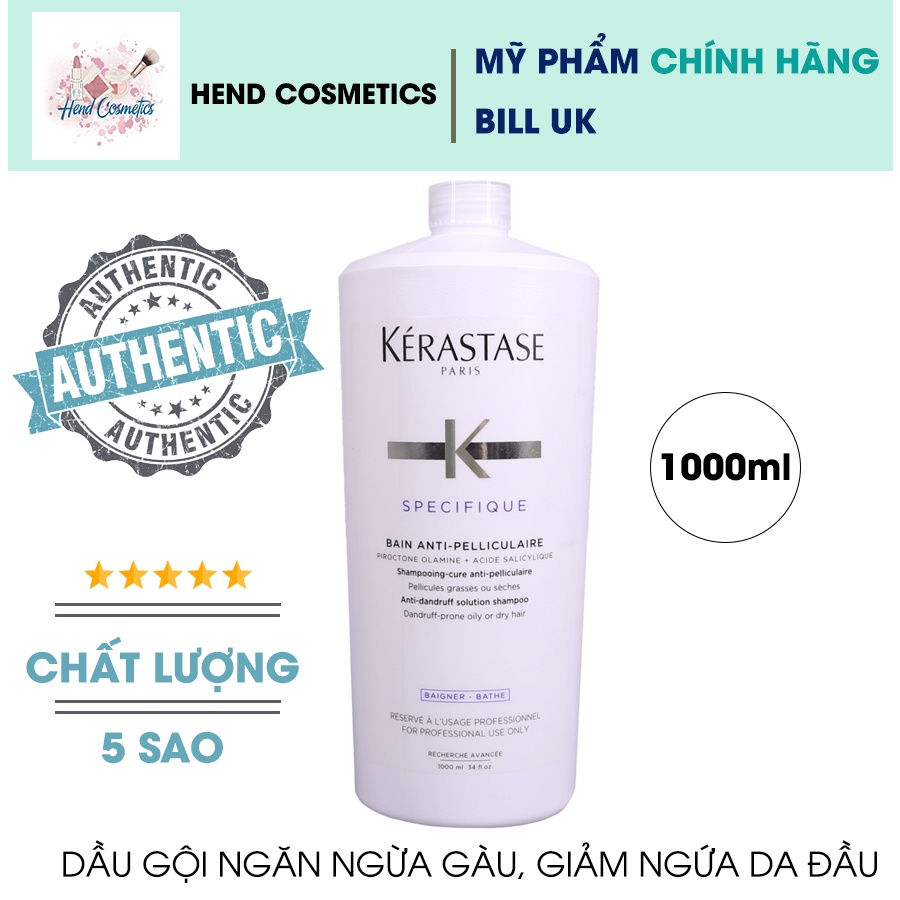 Dầu gội Kerastase shampoo 1000ml