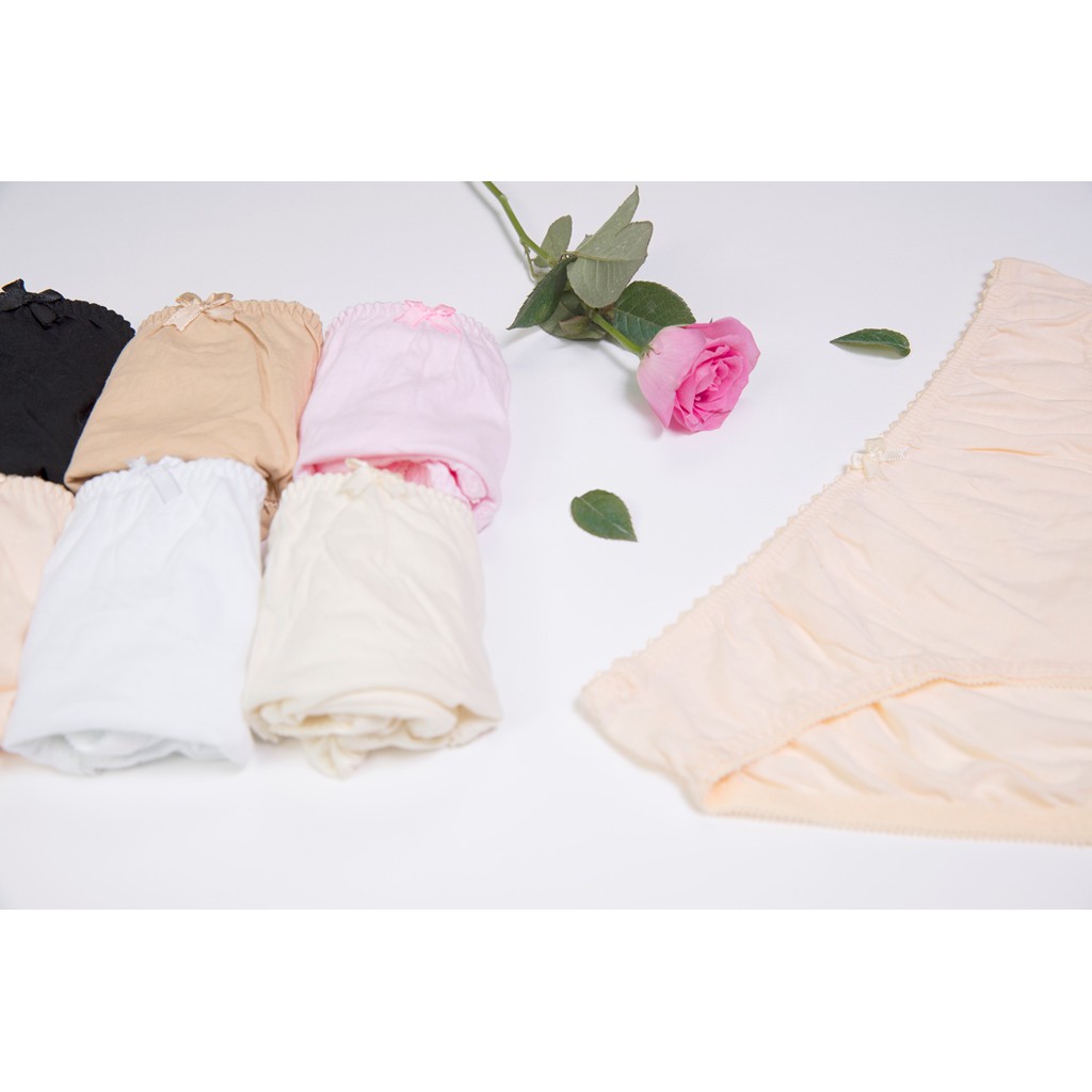 Quần lót nữ 100% cotton trơn Jobelli  - 1304