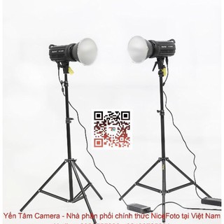 Bộ đèn led quay phim chụp ảnh 2 đèn Nicefoto HC1 thumbnail