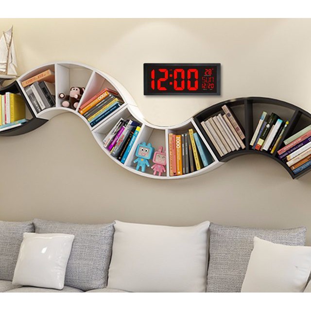 Đồng hồ điện tử led treo tường nhiệt độ