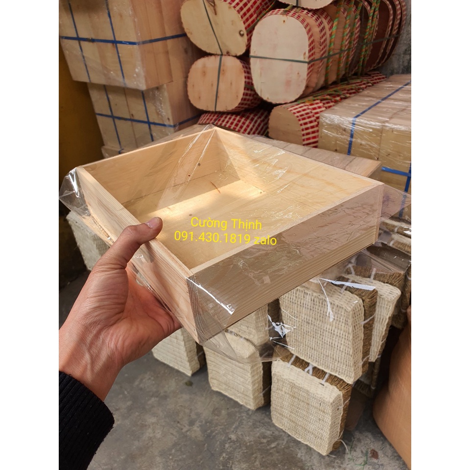 Hộp Gỗ Đóng Quà Tết, Khay Gỗ Đựng Quà