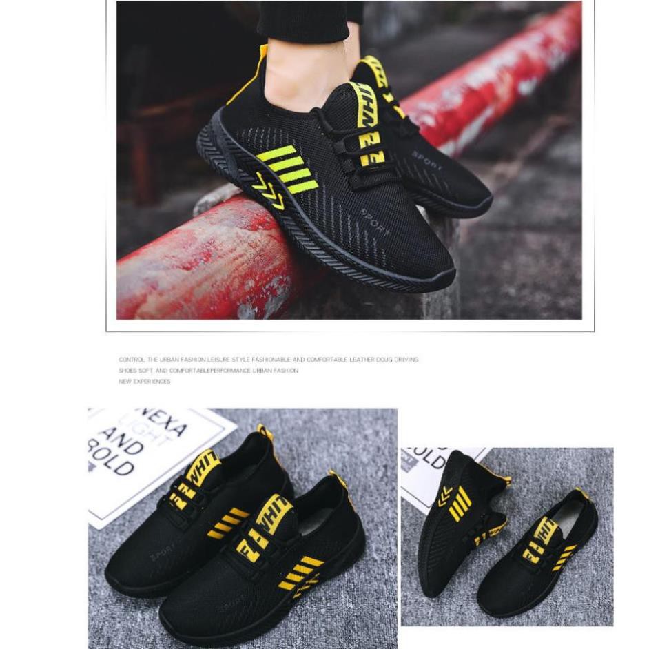 Giày Sneaker Nam TKTMS22 Giày Thể Thao Nam Siêu Thoáng Khí Kiểu Dáng Hàn Quốc TKT STORE Size (39-43)