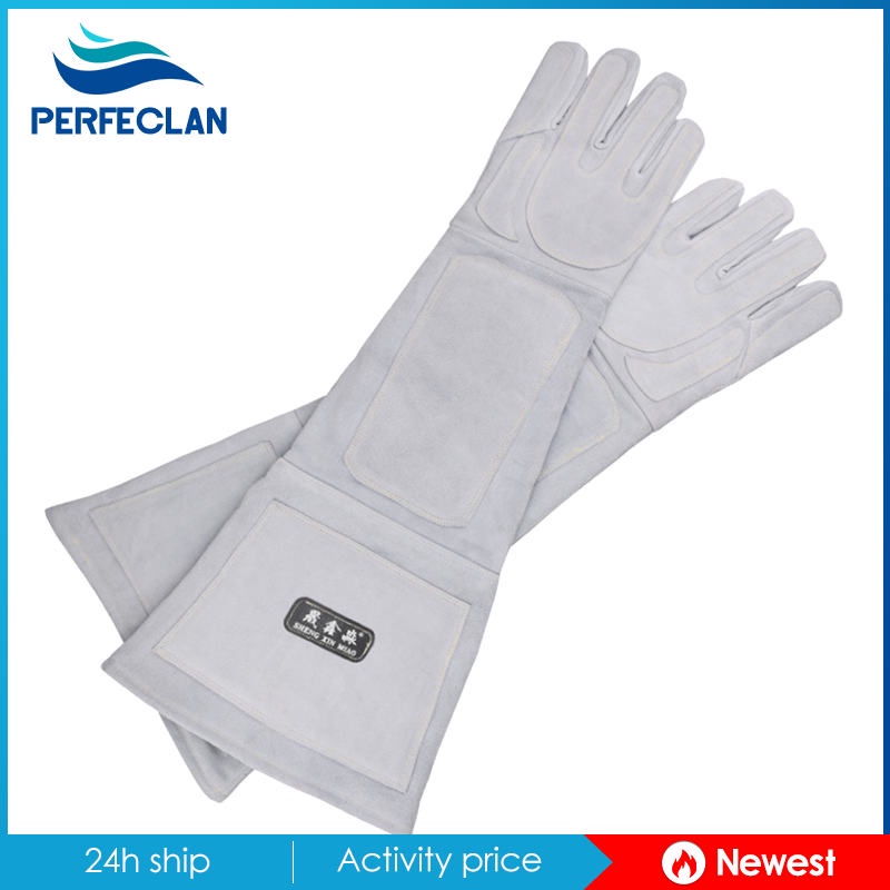 Găng Tay Da Rắn Chống Cắn Cho Thú Cưng Bò Sát 8-8.5cm 62cm