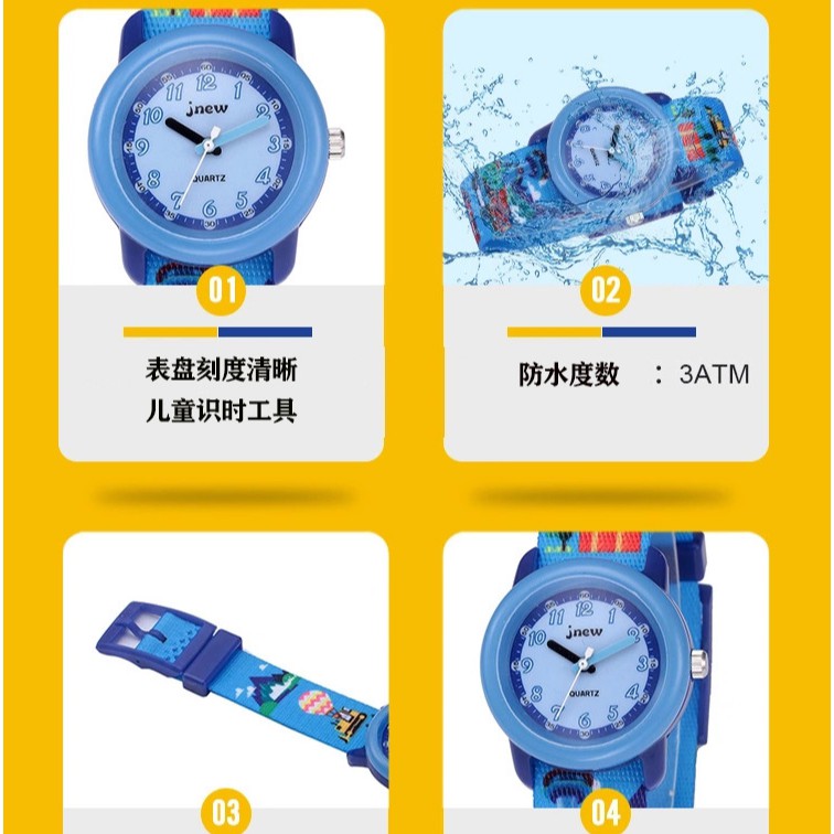 Đồng Hồ Đeo Tay Hoạt Hình Dây Ruy Băng Đáng Yêu Cho Bé | BigBuy360 - bigbuy360.vn