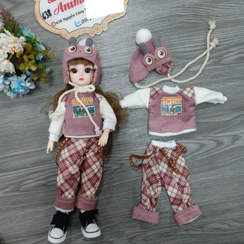 Quần Áo Và Váy Cho Búp Bê 1/6 Animedolls 638 NCT Hàng Đẹp Chọn Lọc, Phong Cách, Cá Tính