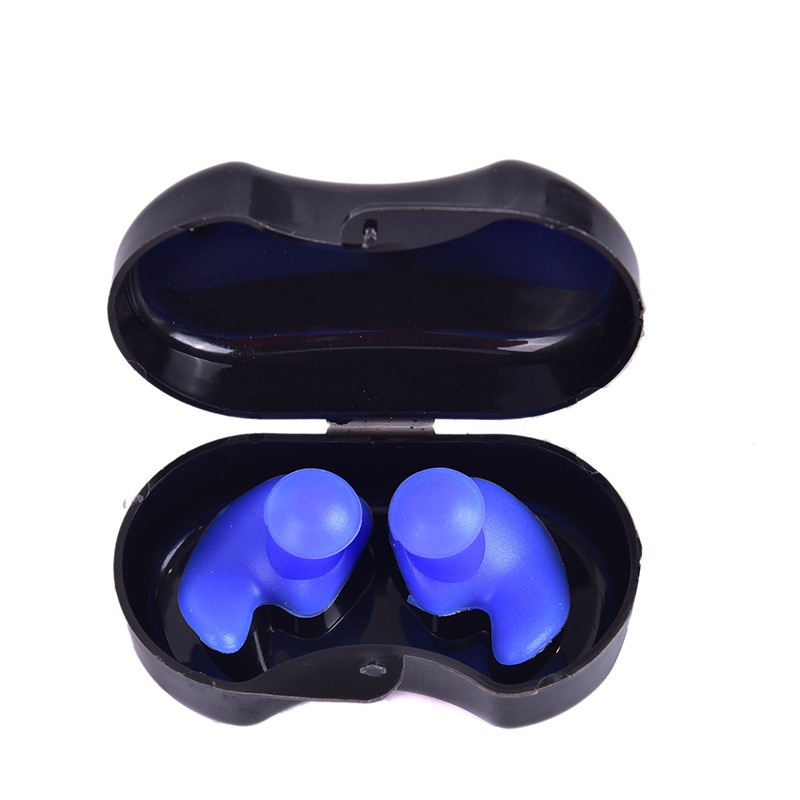 Nút Bịt Tai Bằng Silicone Chống Nước Chống Bụi Dùng Khi Bơi Lội