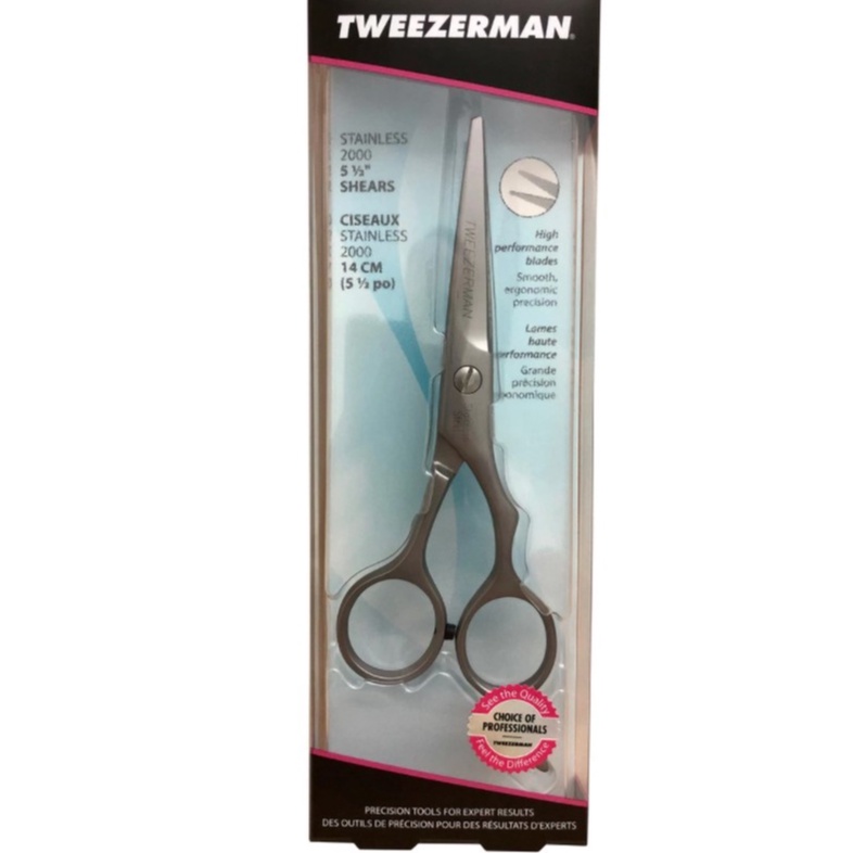 Tweezerman - Kéo Cắt Tóc Tweezerman Stainless 2000 Shears 5 1/2&quot;