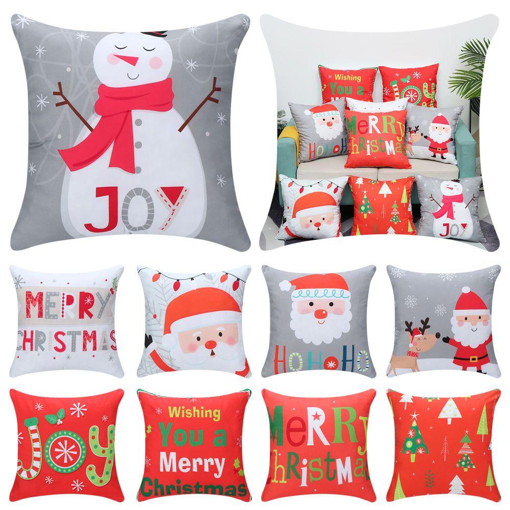 LAKAMIER Vỏ Gối Trang Trí Giáng Sinh Năm 2021