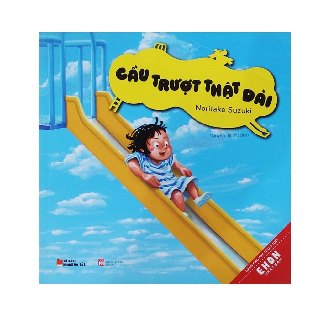 Sách - Ehon Nhật Bản cầu trượt thật dài