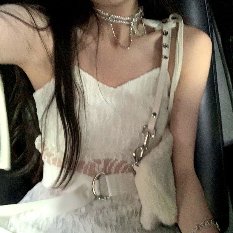 Đầm Body Phối Ren Hoa Thiết Kế Lệch Vai Quyến Rũ | BigBuy360 - bigbuy360.vn